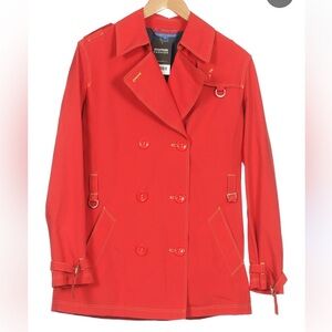 Escada Sport Red Double-Breasted Jacket size 40 (US M) *** read description